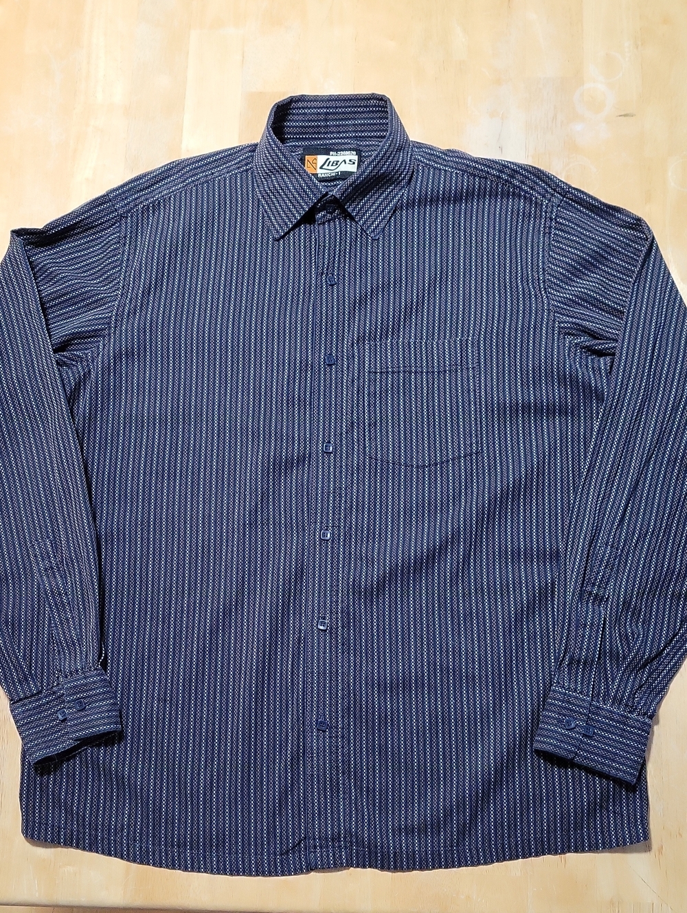 LIBAS Custom Tailors (Ranchi India) Button Up Shirt - Size XL 17" Neck